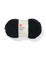 HEMA Chenille zwart 100gram 110meter