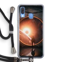 Ephemeral: Samsung Galaxy A40 Transparant Hoesje met koord Ephemeral: Samsung Galaxy A40 Transparant Hoesje met koord