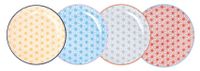Gebaksborden Set - Tokyo Design Studio - Star Wave - 16x2cm - Set van 4