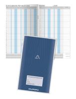 Aanwezigheidsreg aurora 155x260mm ned 56pag