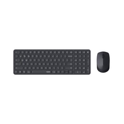 Rapoo9310M Multi-mode Wireless Ultra-slim Desktop Combo Set Toetsenbord Zwart