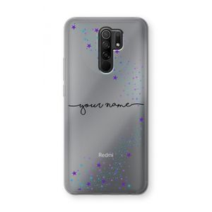 Sterren: Xiaomi Redmi 9 Transparant Hoesje