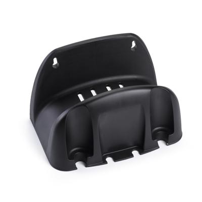 Tuinslanghouder voor aan de wand - kunststof - antraciet - 16 x 25 x 15 cm