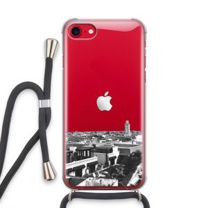 Marrakech Skyline : iPhone SE 2020 Transparant Hoesje met koord
