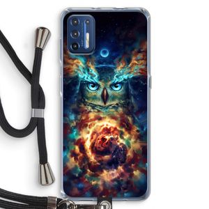 Aurowla: Motorola Moto G9 Plus Transparant Hoesje met koord