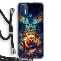 Aurowla: Motorola Moto G9 Plus Transparant Hoesje met koord Aurowla: Motorola Moto G9 Plus Transparant Hoesje met koord