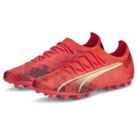 PUMA Ultra Ultimate MG Fearless - Rood/Groen/Zwart - thumbnail