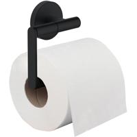 Wiesbaden Alonzo Toiletrolhouder zonder Klep - Mat Zwart Wiesbaden Alonzo Toiletrolhouder zonder Klep - Mat Zwart