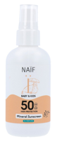 Naif Care Baby&Kids Minerale Zonnebrand Spray 0% perfume SPF50