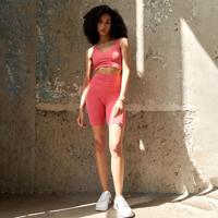 Yoga Shorts - katoen - Koraal , XS