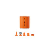 Flextail Gear luchtbed pomp Tiny Pump X2 - Oplaadbare luchtbedpomp - 400LM lantaarn - 3-in-1 - Oranje