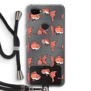 Blub: Pixel 3a Transparant Hoesje met koord