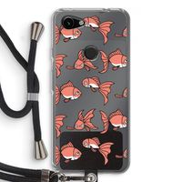 Blub: Pixel 3a Transparant Hoesje met koord