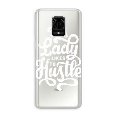 Hustle Lady: Xiaomi Redmi Note 10 Lite Transparant Hoesje