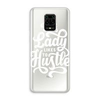 Hustle Lady: Xiaomi Redmi Note 10 Lite Transparant Hoesje