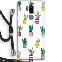 Sanseveria: LG G7 Thinq Transparant Hoesje met koord