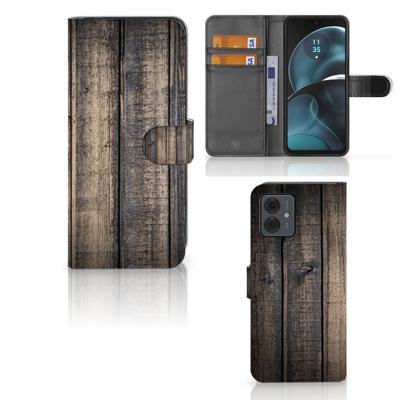 Motorola Moto G14 | Book Style Case | Steigerhout
