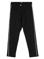 Balmain Kids pantalon à ornements en cristal - Noir