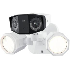 Reolink Floodlight Series F750P - 4K PoE-camera met dubbele lens, 180° panoramisch zicht, krachtige