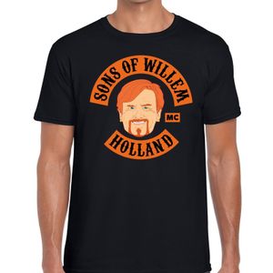 Sons of Willem t-shirt zwart heren 2XL  -