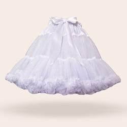 Retro vintage Lieve Lolita Jaren '50 rockabilly Onderrok Tutu Onder rok Tule rok Prinses Balletdanser Dames Voor meisjes Carnaval Prestatie Dagelijks gebruik Teaparty Onderrok Lightinthebox