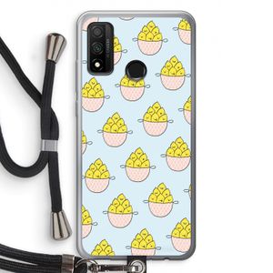 Citroenen: Huawei P Smart (2020) Transparant Hoesje met koord
