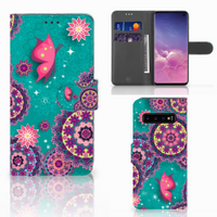 Samsung Galaxy S10 Hoesje Cirkels en Vlinders