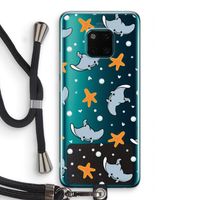 Manta: Huawei Mate 20 Pro Transparant Hoesje met koord
