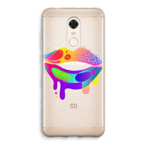 Lip Palette: Xiaomi Redmi 5 Transparant Hoesje