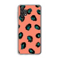 Pink Cheetah: Samsung Galaxy A32 5G Transparant Hoesje