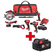 Milwaukee M18 FUEL™ FPP6G3-502B Powerpack 6-delig 18V 5.0Ah in Transporttas - 4933498658