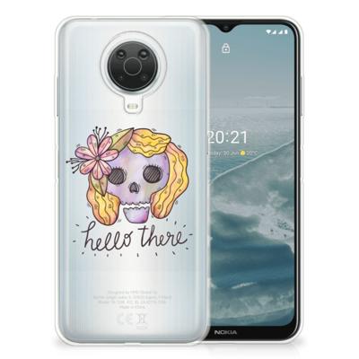 Silicone Back Case Nokia G20 | G10 Boho Skull Silicone Back Case Nokia G20 | G10 Boho Skull