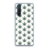 Weed: Sony Xperia 5 II Transparant Hoesje