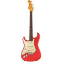 Fender American Vintage II 1961 Stratocaster LH RW Fiesta Red linkshandige elektrische gitaar met koffer