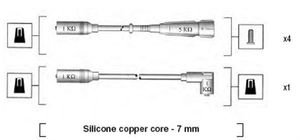 Bougiekabelset MSK529