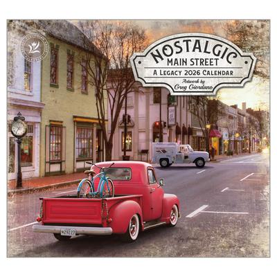 Nostalgic Main Street Kalender 2026