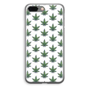 Weed: iPhone 8 Plus Transparant Hoesje