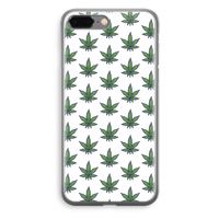 Weed: iPhone 8 Plus Transparant Hoesje