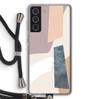Luca: Samsung Galaxy S21 FE Transparant Hoesje met koord