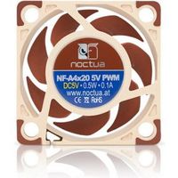 Noctua NF-A4X20 5V hardwarekoeling Computer behuizing Ventilator 4 cm Beige, Bruin - thumbnail