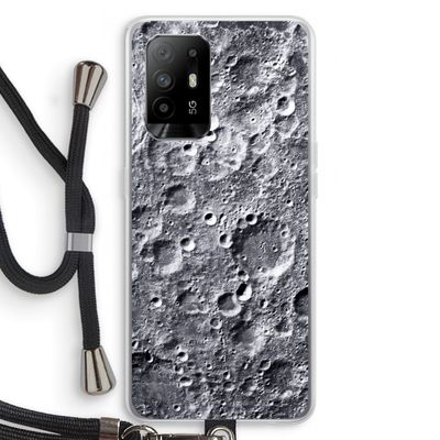 Maanlandschap: Oppo A95 5G Transparant Hoesje met koord