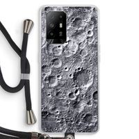 Maanlandschap: Oppo A95 5G Transparant Hoesje met koord