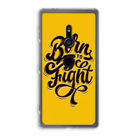 Born to Fight: Sony Xperia XZ2 Transparant Hoesje