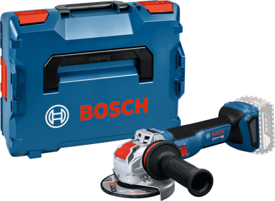Bosch Blauw GWX 18V-11 S Accu haakse slijper | Solo in L-Boxx | Zonder Accu en Lader - 06019N4200