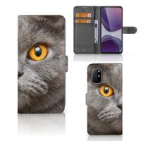 Telefoonhoesje | Met pasjeshouder | OnePlus 8T Britse Korthaar