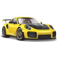 Schaalmodel auto Porsche 911 GT2 RS Special Edition geel 1:24   -