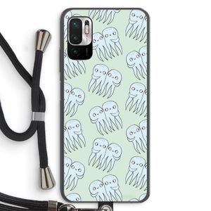 Octopussen: Xiaomi Redmi Note 10 5G Transparant Hoesje met koord