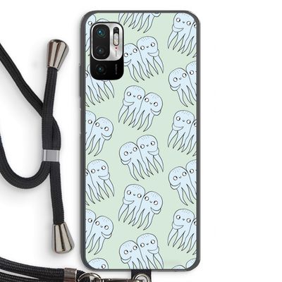 Octopussen: Xiaomi Redmi Note 10 5G Transparant Hoesje met koord