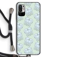 Octopussen: Xiaomi Redmi Note 10 5G Transparant Hoesje met koord