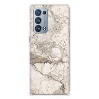 OPPO Reno 6 Pro Plus 5G | TPU | Siliconen hoesje | Marmer Beige